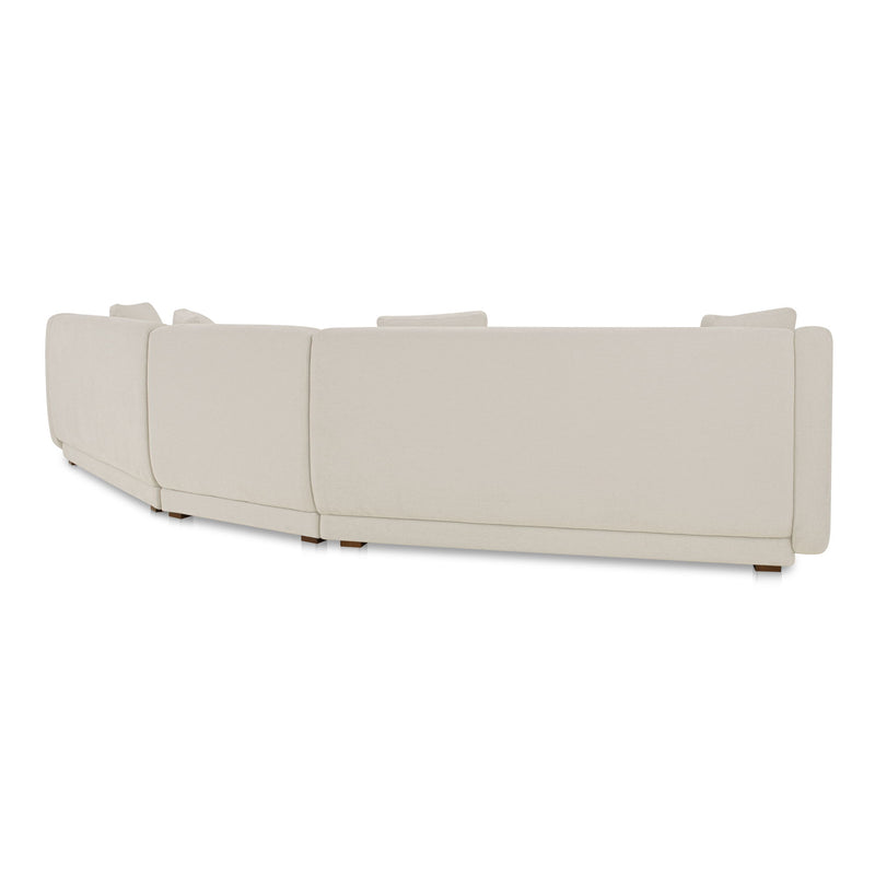 Fraser - 4 Piece Modular Sectional - White - JaxCo Furniture