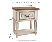 Realyn - Night Stand - JaxCo Furniture