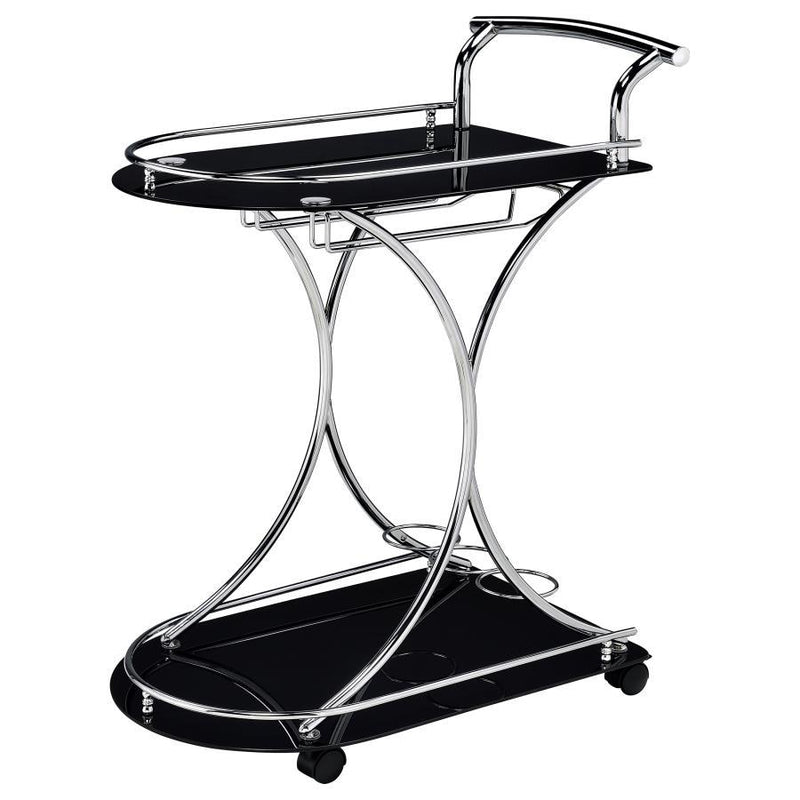 Elfman - 2-Shelve Serving Cart - JaxCo Furniture