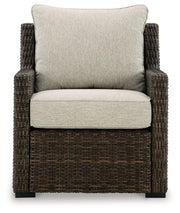 Brook Ranch - Brown - Lounge Chair With Cushion - JaxCo Furniture