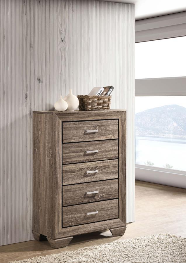 Kauffman - 5-Drawer Bedroom Chest - JaxCo Furniture