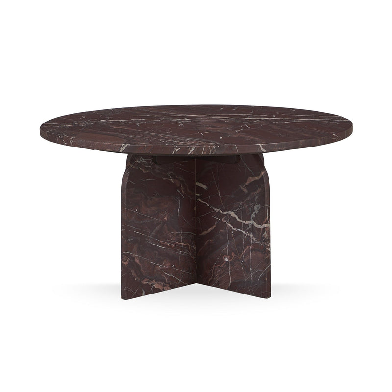 Reilly - Marble Round Table - JaxCo Furniture