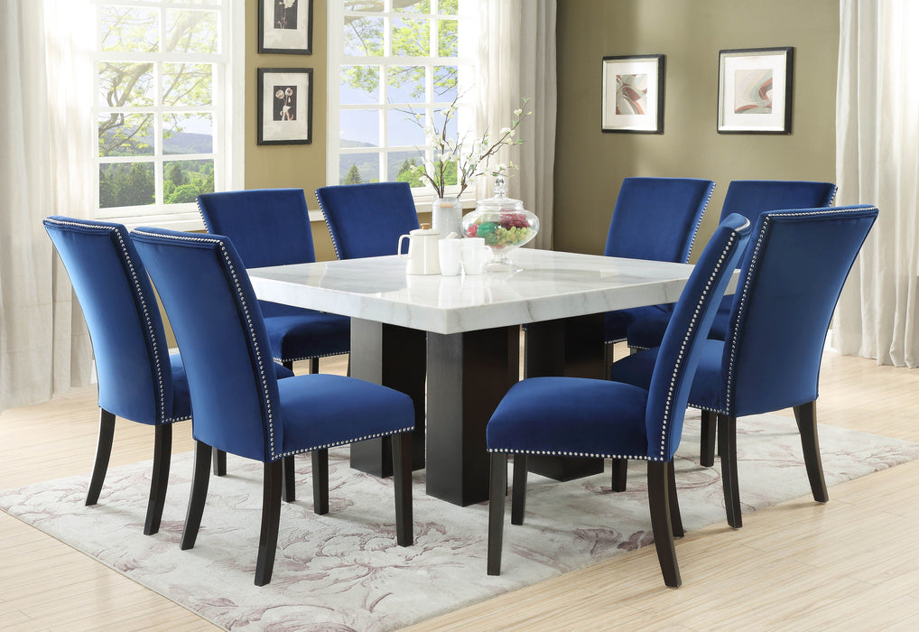 Camila - Square Dining Set - White Top - JaxCo Furniture