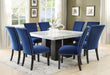 Camila - Square Dining Set - White Top - JaxCo Furniture