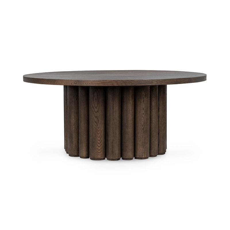 Tiber - Round Dining Table - JaxCo Furniture