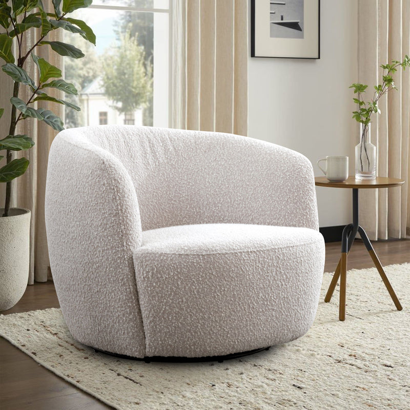 Carina - Swivel Barrel Chair - JaxCo Furniture