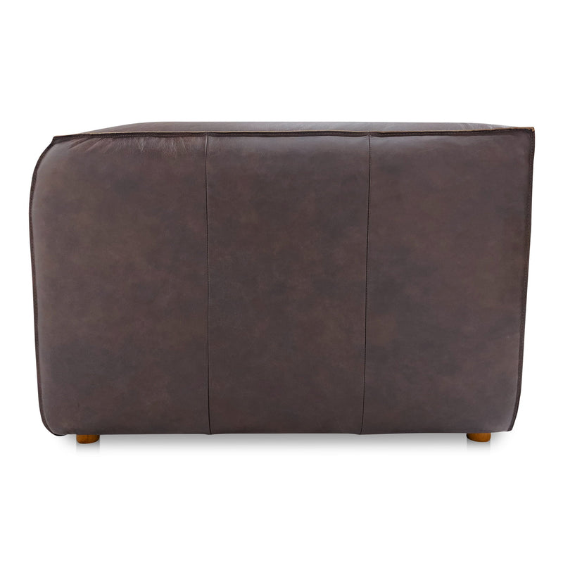 Form - Corner Chair - Espresso Brown - JaxCo Furniture