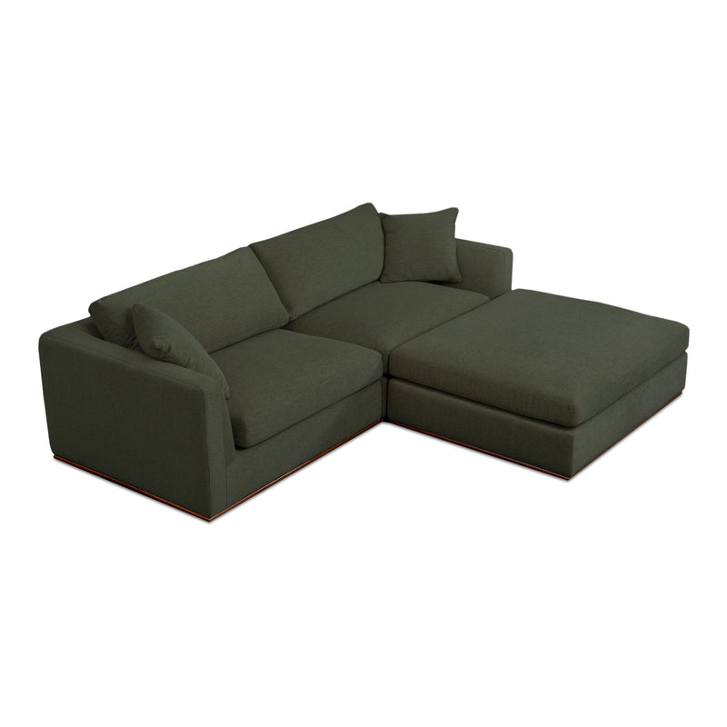 Rue - Nook Modular Sectional - Dark Green - JaxCo Furniture