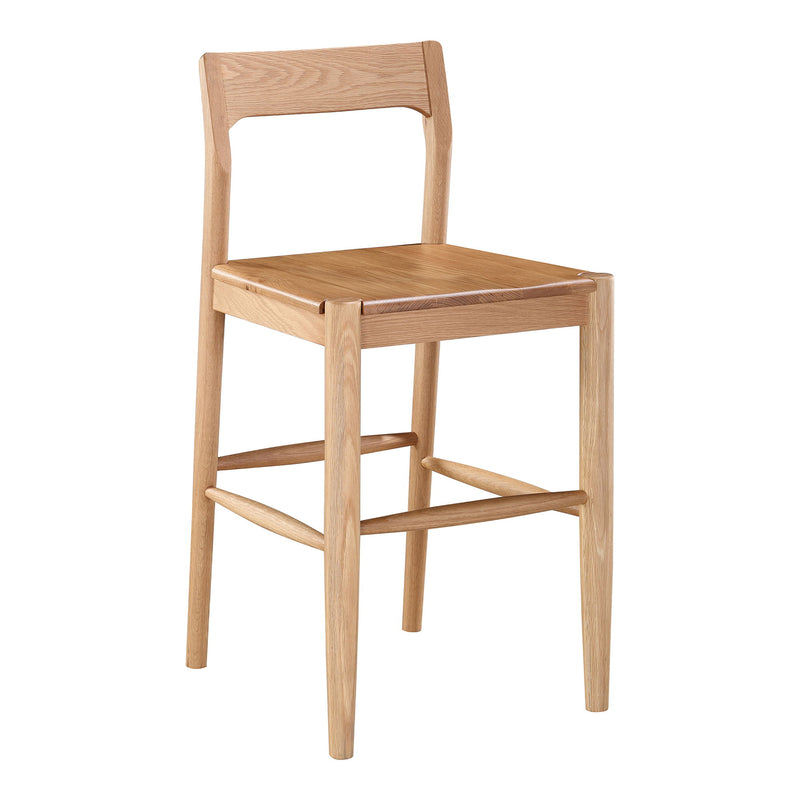 Owing - Counter Stool - Oak - JaxCo Furniture