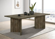 Tyler - Solid Wood Dining Table - Mango Brown - JaxCo Furniture