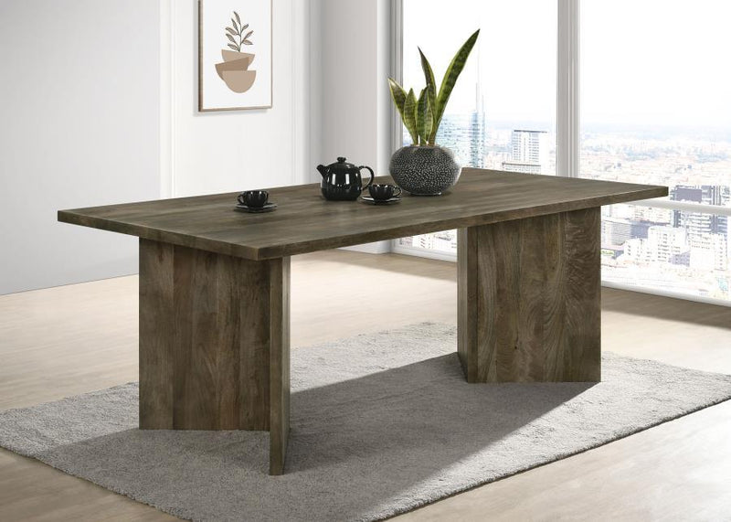 Tyler - Solid Wood Dining Table - Mango Brown - JaxCo Furniture