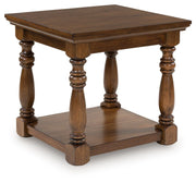 Sturlayne - Brown - Rectangular End Table - JaxCo Furniture
