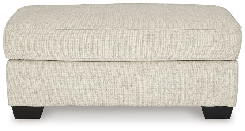 Heartcort - Quartz - Ottoman - JaxCo Furniture