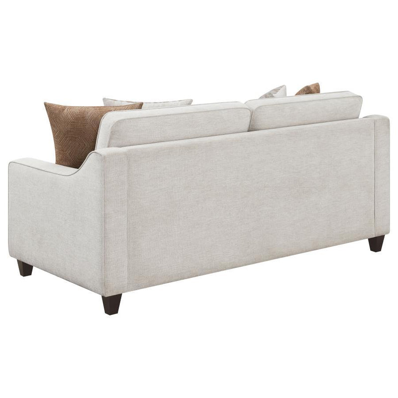 Christine - Upholstered Sloped Arm Sofa Set - JaxCo Furniture