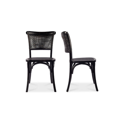 Churchill - Dining Chair Chair (Set of 2) - Antique Black - JaxCo Furniture