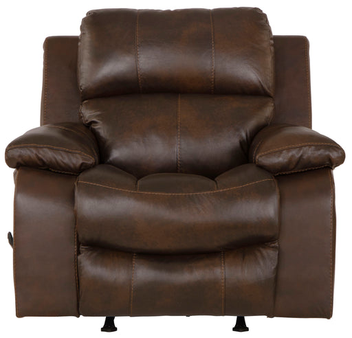 Positano - Top Grain Italian Leather Rocker Recliner - Cocoa - JaxCo Furniture