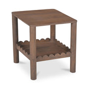 Wiley - Side Table - Vintage Brown - JaxCo Furniture
