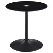 Ganso - Round Glass Top Coffee And End Table Set - JaxCo Furniture