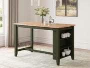 Gesthaven - Rectangular Dining Room Counter Table - JaxCo Furniture