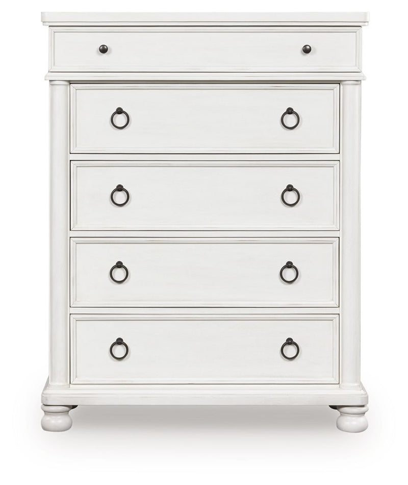 Rowlenstown - Five Drawer Chest - JaxCo Furniture