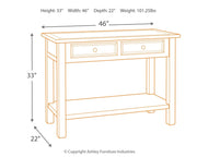 Bolanburg - Sofa Table - JaxCo Furniture