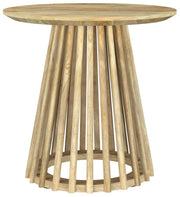 Touhy - Round Solid Wood Table - JaxCo Furniture
