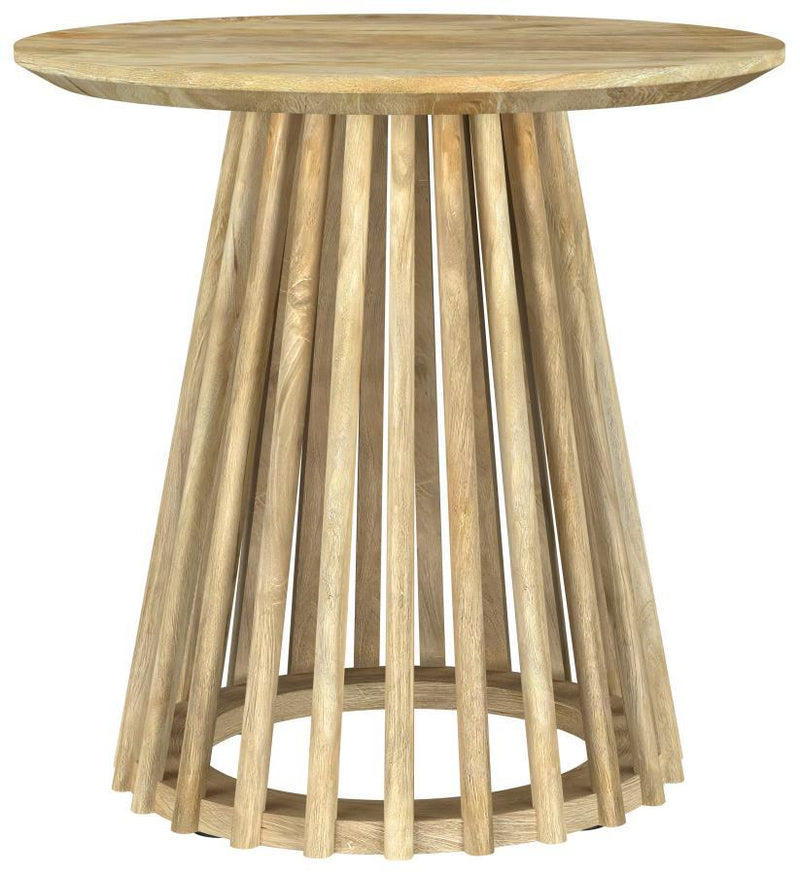 Touhy - Round Solid Wood Table - JaxCo Furniture