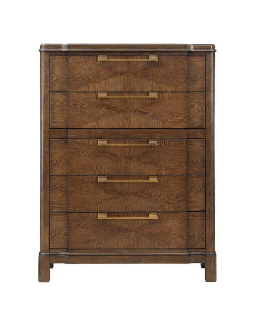 Milan - Chest - Dark Brown - JaxCo Furniture