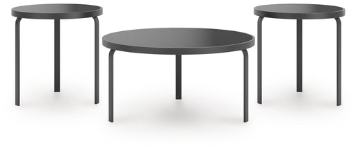 Dorylin - Black - Occasional Table Set (Set of 3) - JaxCo Furniture