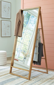 Devford - Brown - Floor Mirror - JaxCo Furniture