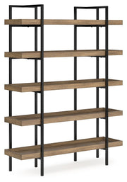 Montia - Light Brown - Bookcase - JaxCo Furniture