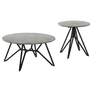 Hadi - Round Smarttop Coffee Table Set - JaxCo Furniture