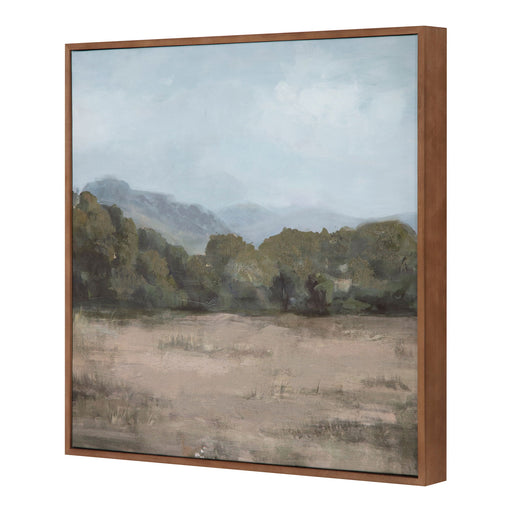 Fair - Woodlands Framed Painting - Light Brown / Green - JaxCo Furniture