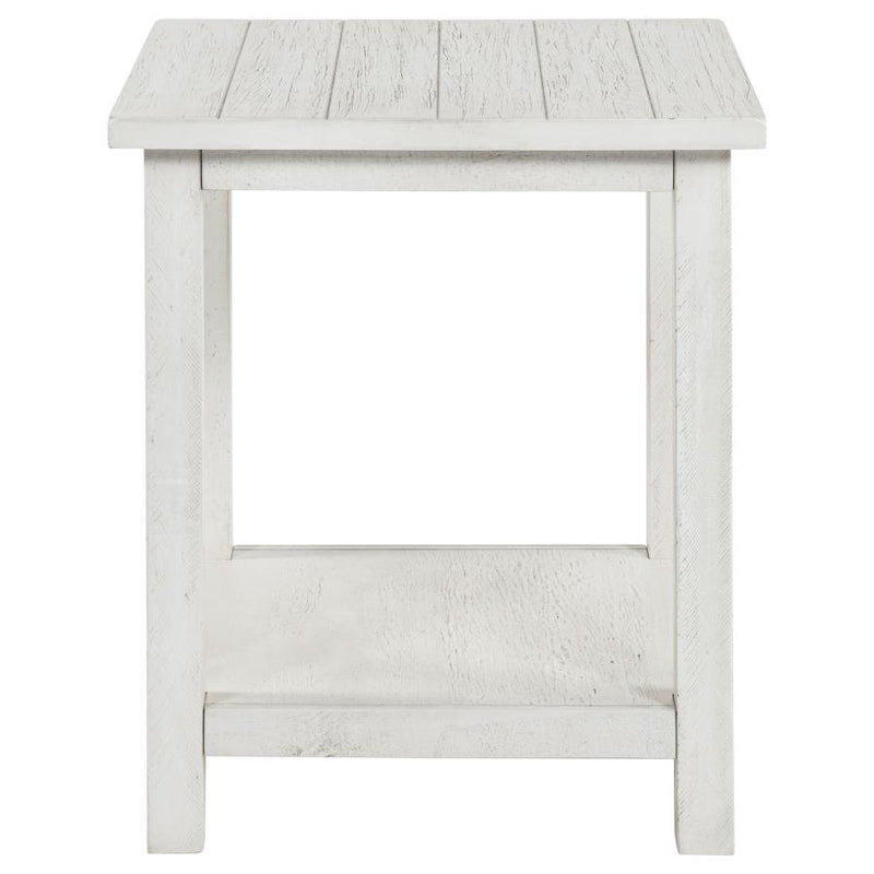 Payne - Wood End Table with Shelf - JaxCo Furniture