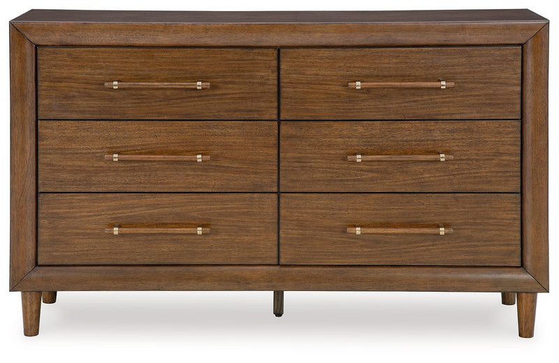 Lyncott - Brown - Dresser - JaxCo Furniture