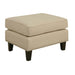 Erica - 497 Ottoman (ISTA 3 Packaging) - Chrome Nail Heirloom Natural - JaxCo Furniture