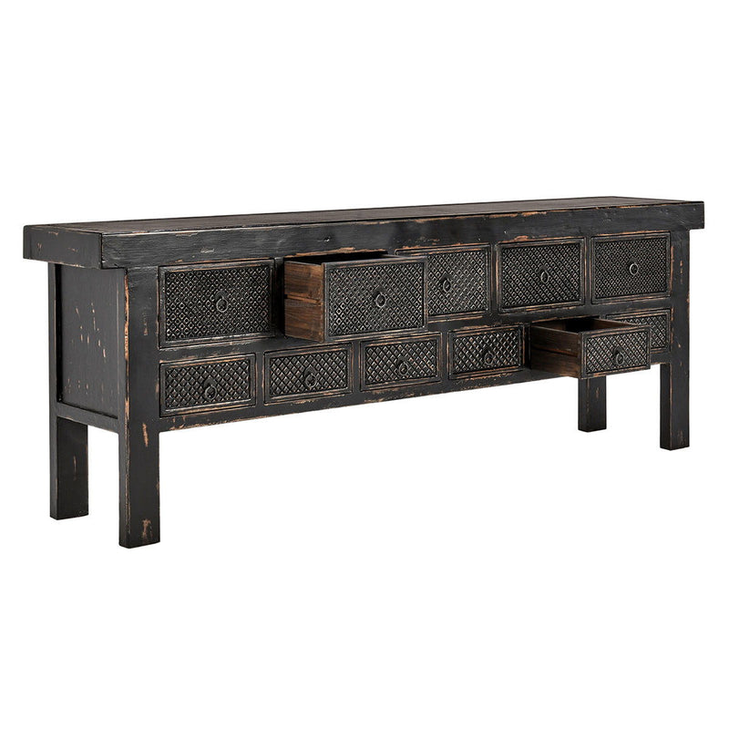 Lahey - 11 Drawer Console Table - JaxCo Furniture