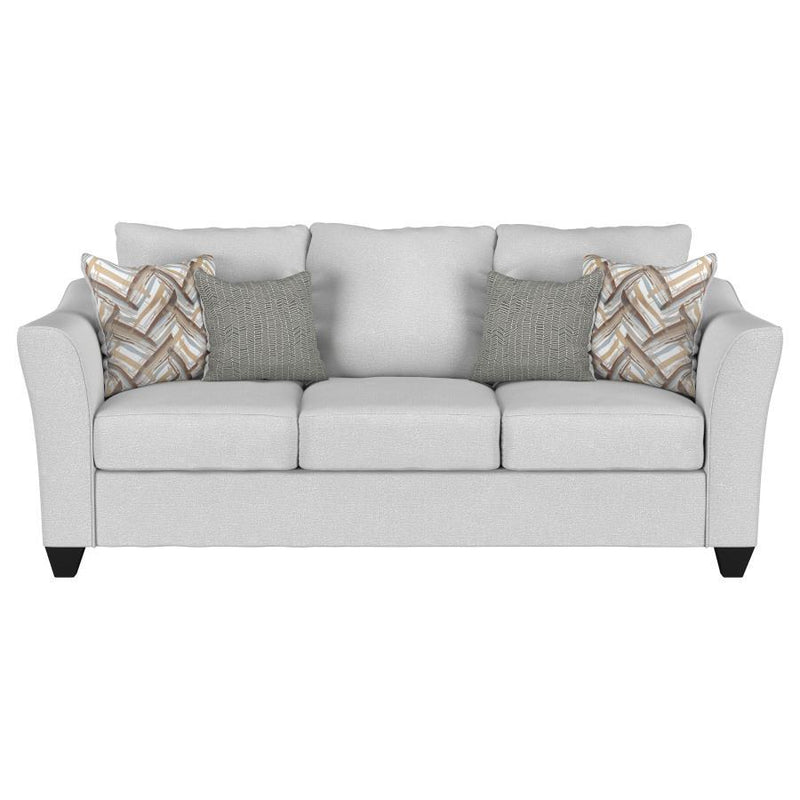 Salizar - Upholstered Flared Arm Sofa Set - JaxCo Furniture
