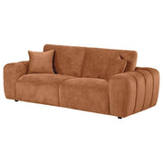 Burnett - Chenille Upholstered Wide Arm Sofa - JaxCo Furniture