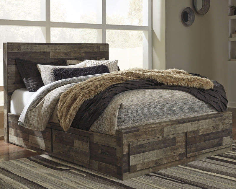 Derekson - Panel Bed - JaxCo Furniture