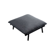 Morgan - Outdoor Ottoman - Charcoal - JaxCo Furniture