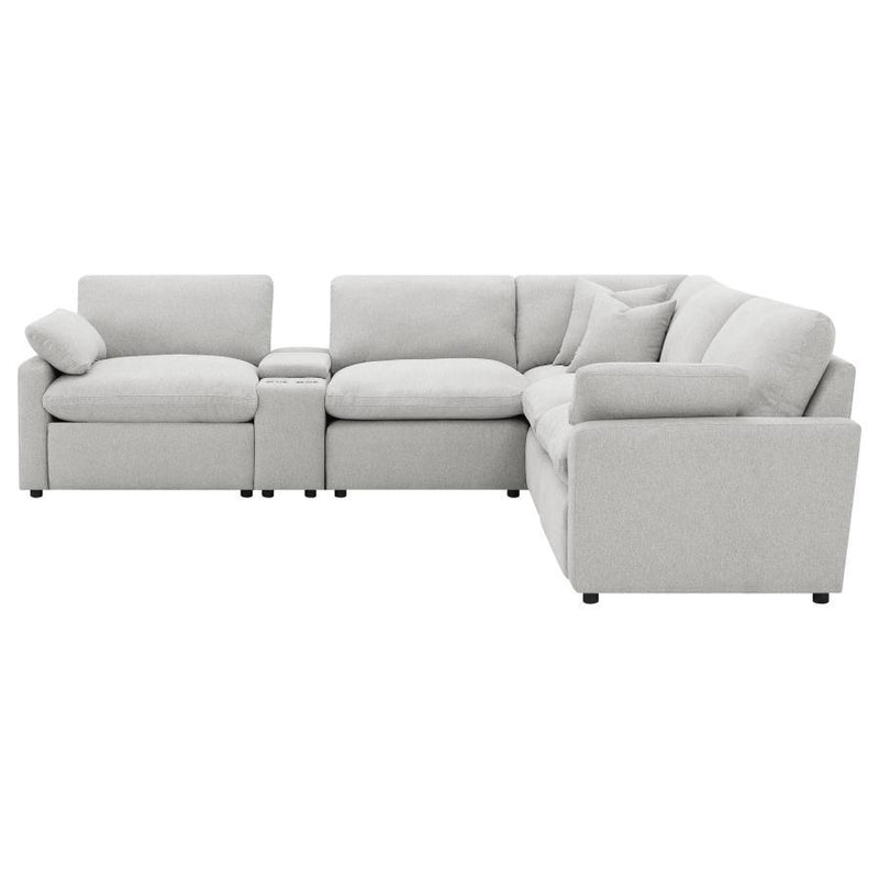 Collins - 6-Piece Modular Power Reclining Sectional - JaxCo Furniture