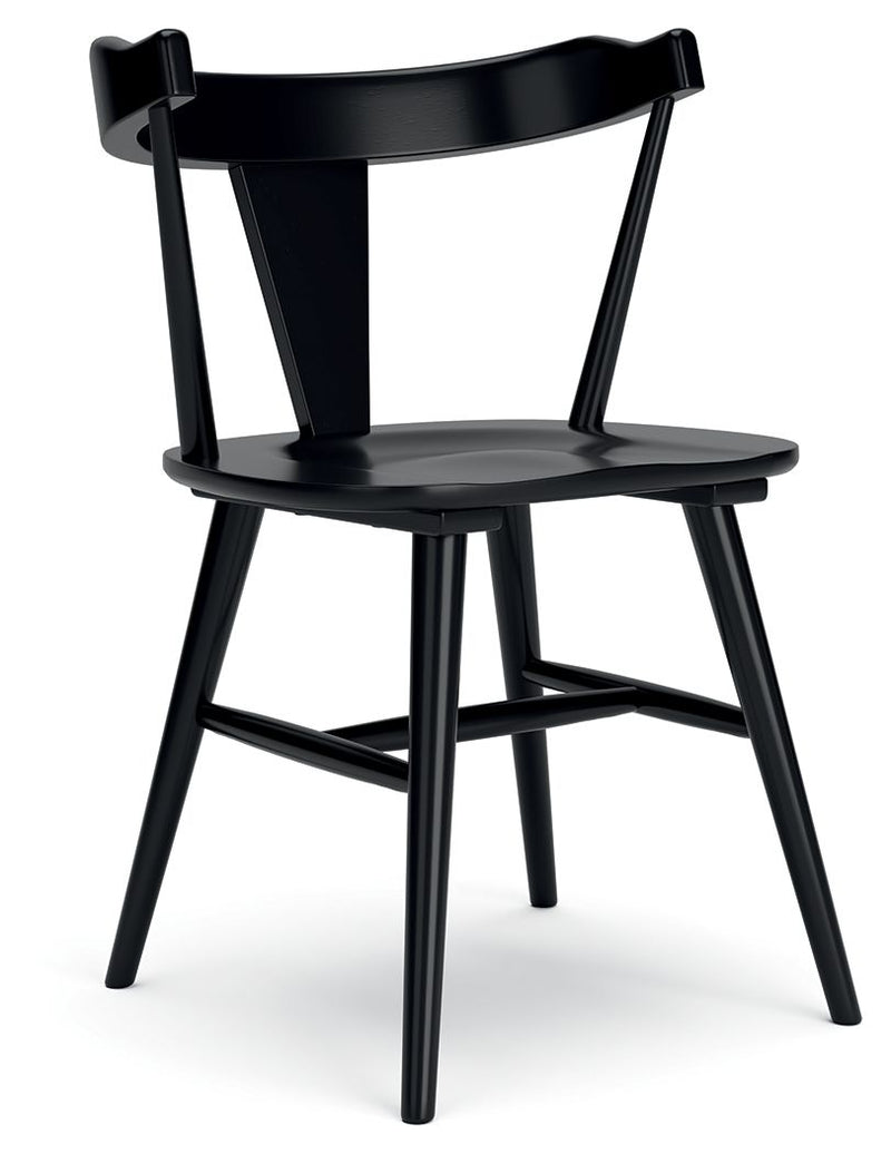 Gretlynn - Black - Dining Room Side Chair (Set of 2) - JaxCo Furniture