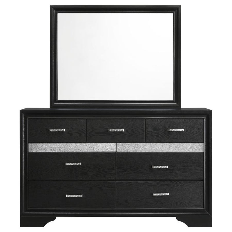 Miranda - 7-drawer Dresser With Mirror - JaxCo Furniture