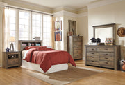 Trinell - Youth Bookcase Headboard - JaxCo Furniture