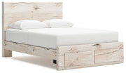 Lawroy - Panel Bed With Storage - JaxCo Furniture