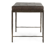 Malo - 28" Leather Bench - JaxCo Furniture