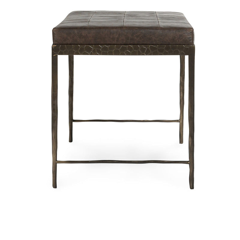 Malo - 28" Leather Bench - JaxCo Furniture