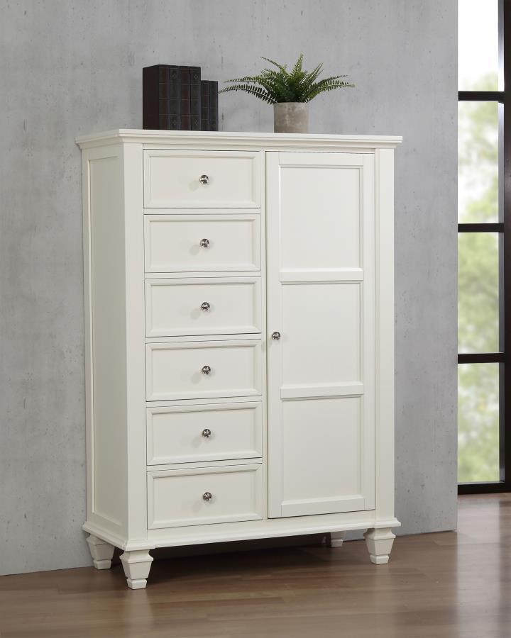 Sandy Beach - Man's Chest with Concealed Storage - JaxCo Furniture