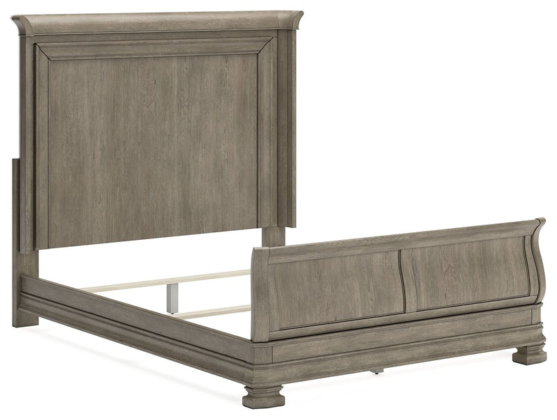 Lexorne - Sleigh Bed - JaxCo Furniture